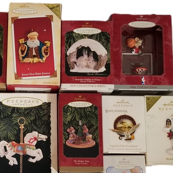Hallmark Ornaments Keepsake Lot of 14 Vintage Christmas - Picture 3 of 13